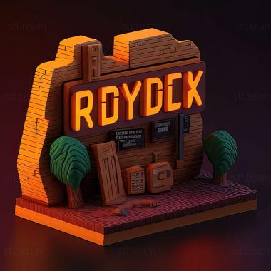 3D model Retro City Rampage DX game (STL)